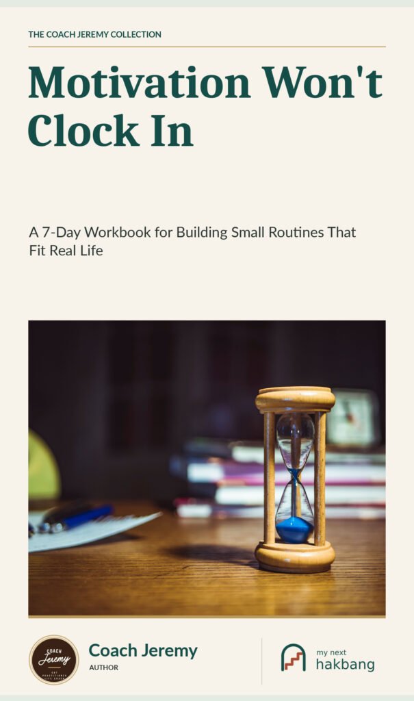 Motivation Won't Clock In ebook cover