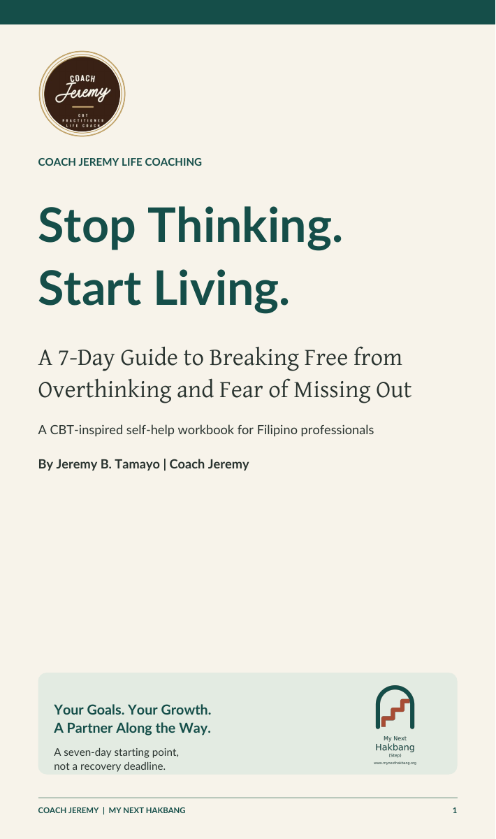 Stop Thinking. Start Living. ebook cover